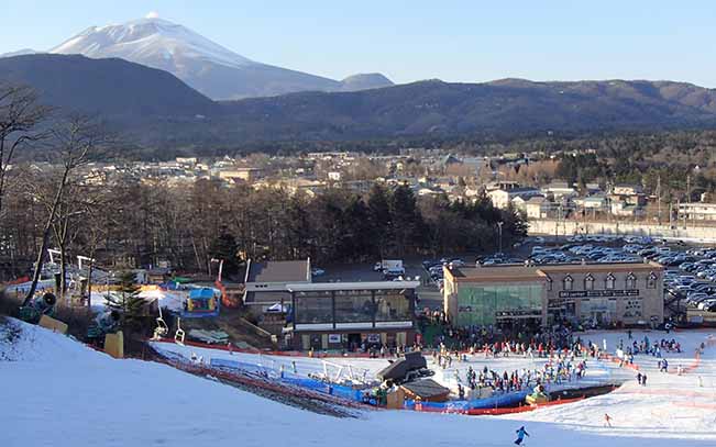 輕井澤王子飯店滑雪場 JR新幹線